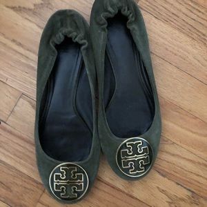 Tory Burch suede flats
